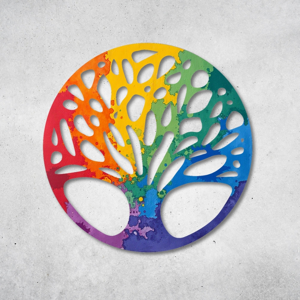 Baum des Lebens - Design - Bild - Metall 031