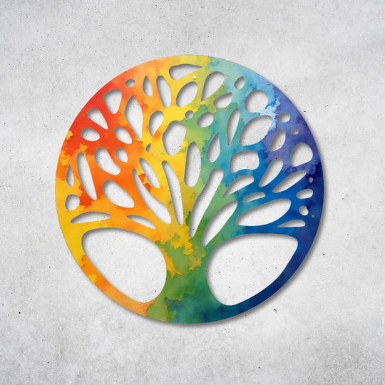 Baum des Lebens - Design - Bild - Metall 029