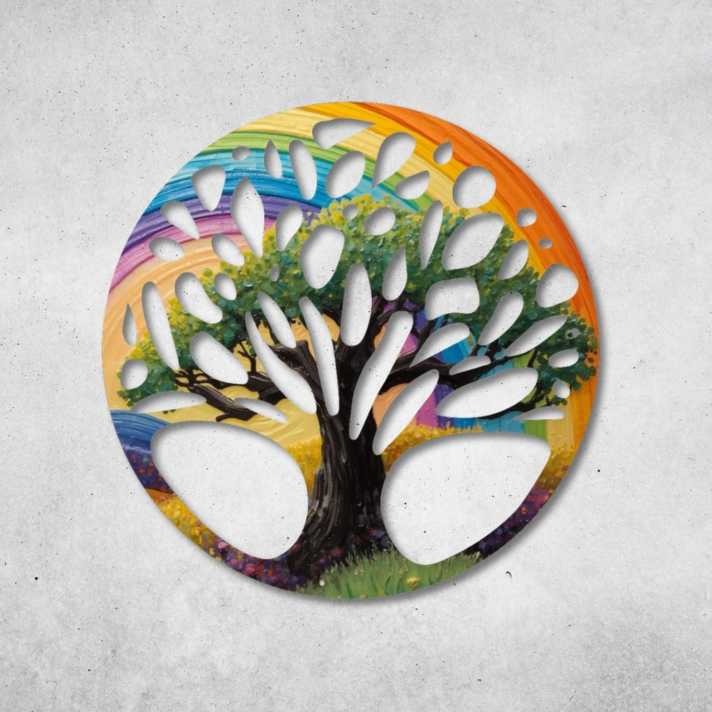 Baum des Lebens - Design - Bild - Metall 026