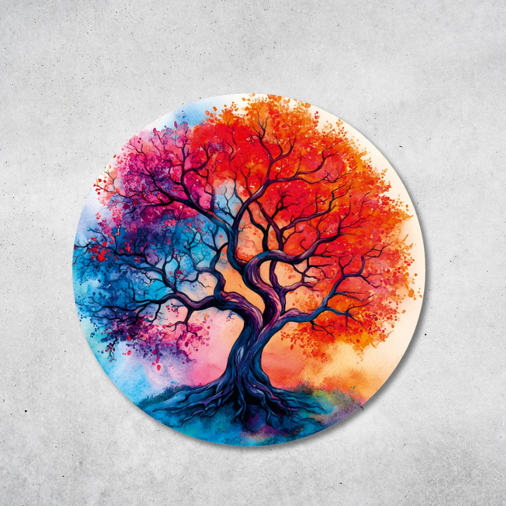 Baum des Lebens - Design - Bild - Metall 017