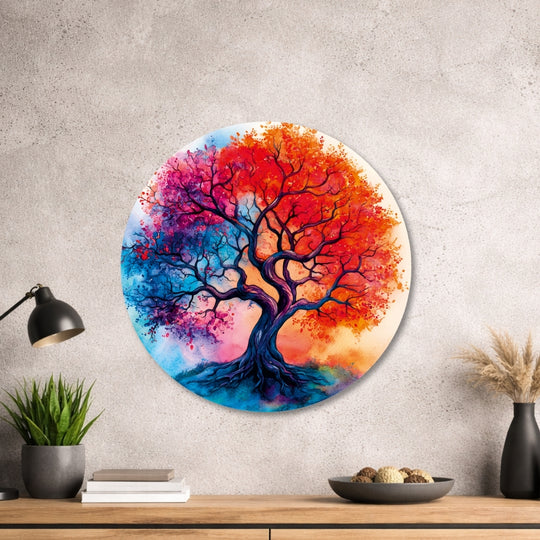 Baum des Lebens - Design - Bild - Metall 017