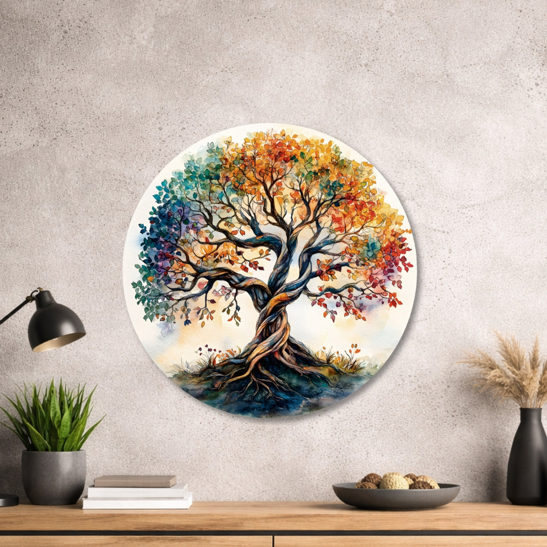 Baum des Lebens - Design - Bild - Metall 012