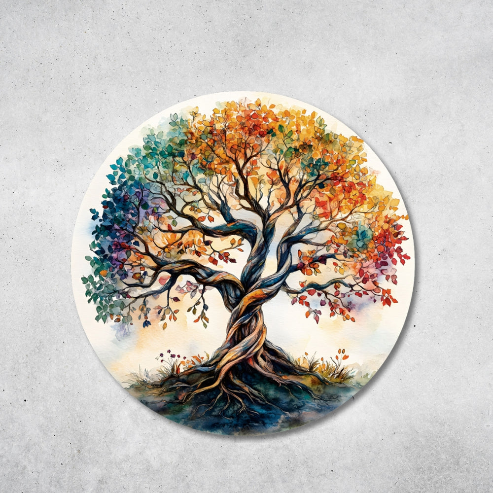 Baum des Lebens - Design - Bild - Metall 012