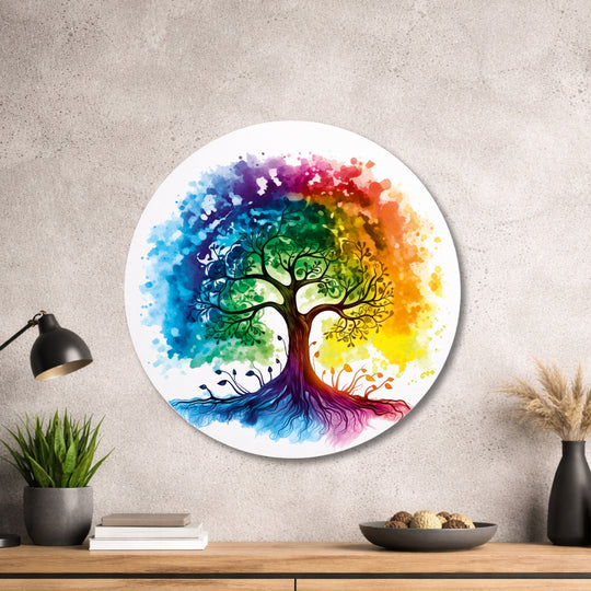 Baum des Lebens - Design - Bild - Metall 015