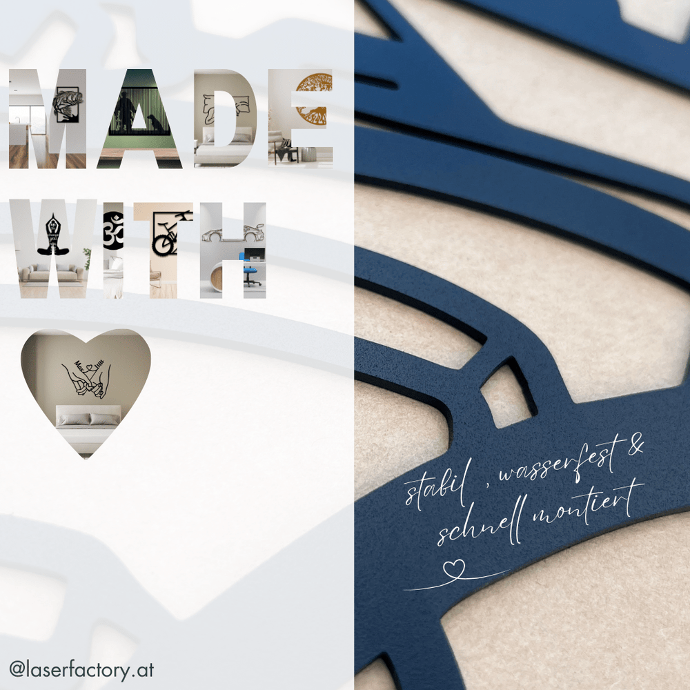 Dein Boot. Dein.Stil. Dein Metall Wandbild: individuell gestaltet