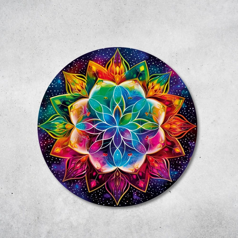 Blume des Lebens - Design - Bild - Metall 016