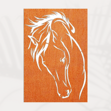Lade das Bild in den Galerie-Viewer, Pferd - Elegante Metall-Deko für Pferdeliebhaber
