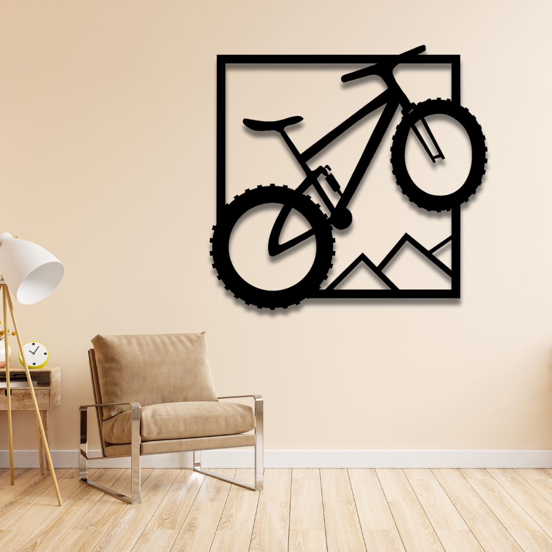 Fahrrad - Bike Wandbild aus Metall