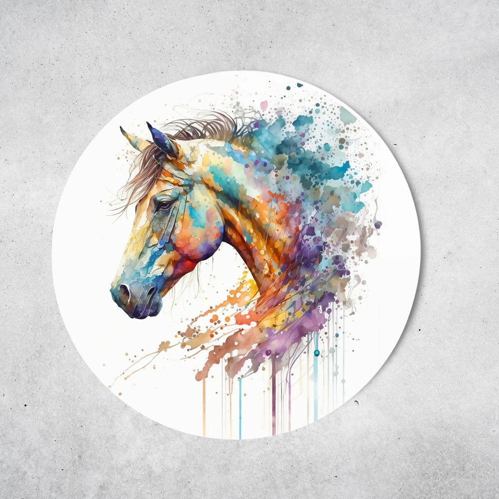 Pferde Design - Design - Bild - Metall