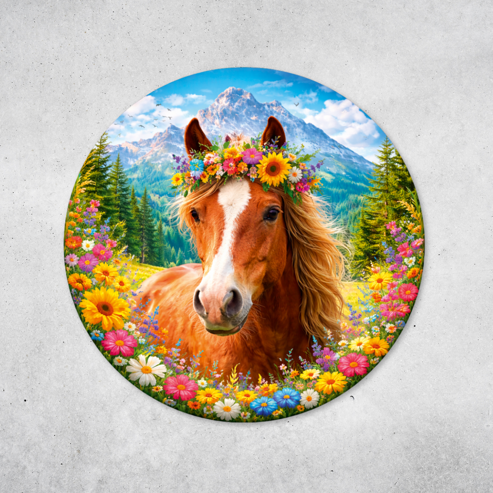 Pferde Design - Design - Bild - Metall