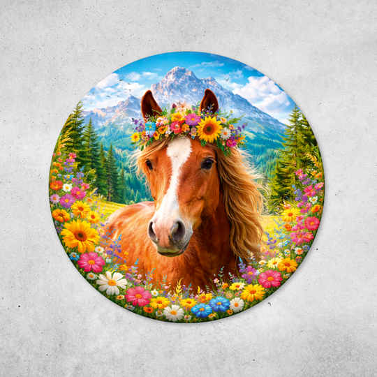 Pferde Design - Design - Bild - Metall