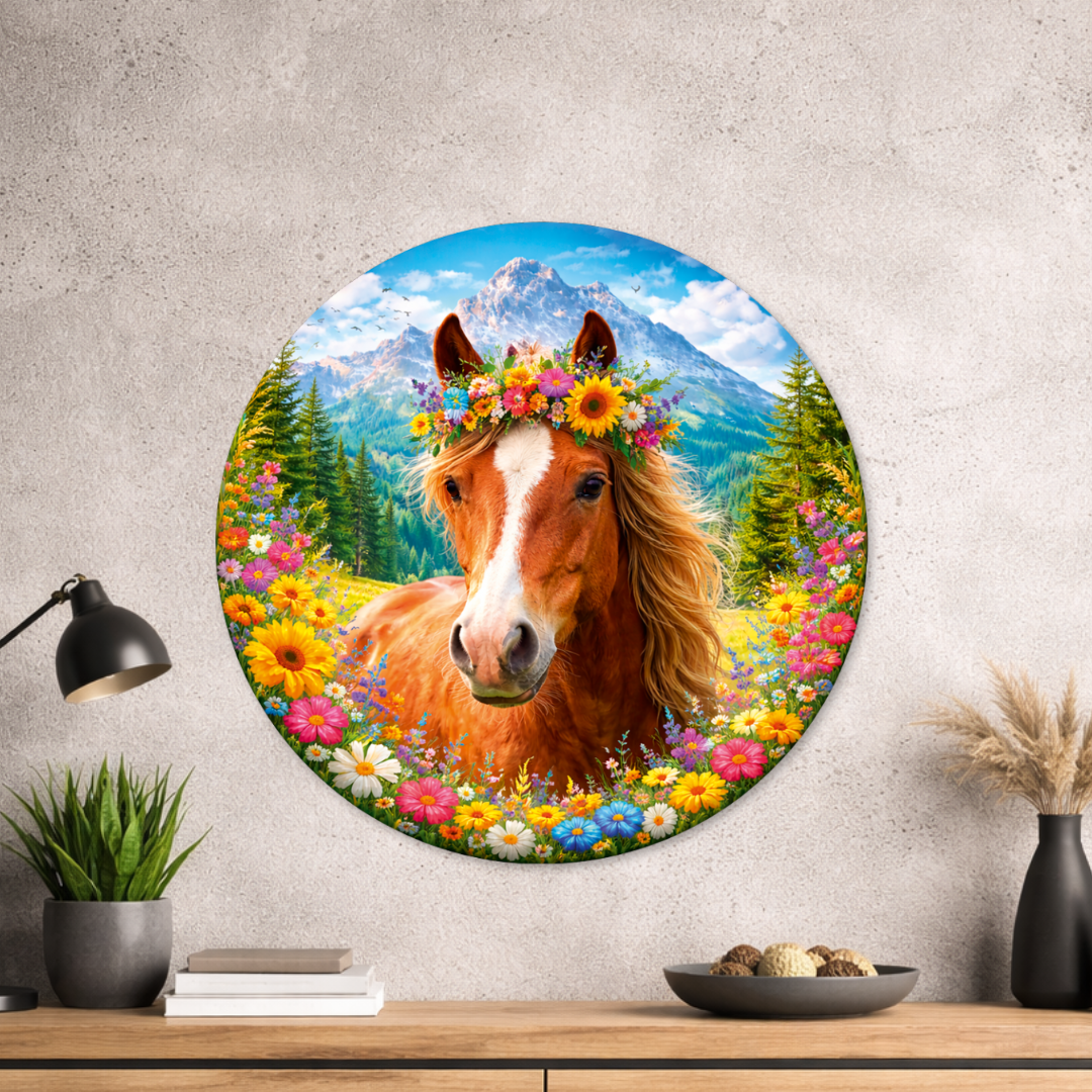 Pferde Design - Design - Bild - Metall