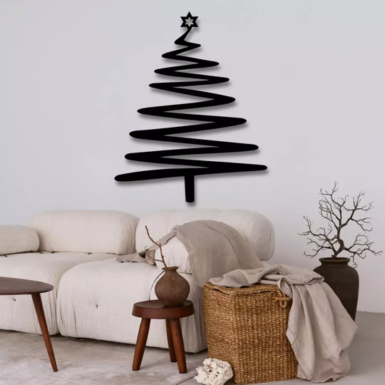 Weihnachtliche Wanddeko – Festlicher Weihnachtsbaum für dein Zuhause