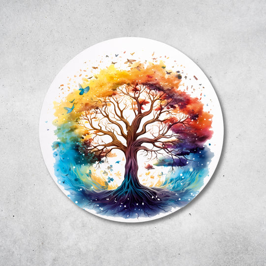 Baum des Lebens - Design - Bild - Metall 016