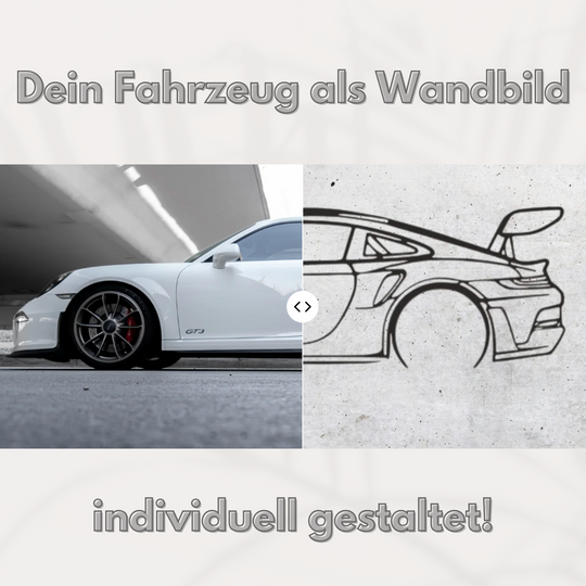 Dein Fahrzeug individuell gestaltet als Wandbild: Auto, Motorrad, Traktor, Flugzeuge, Boote uvm.