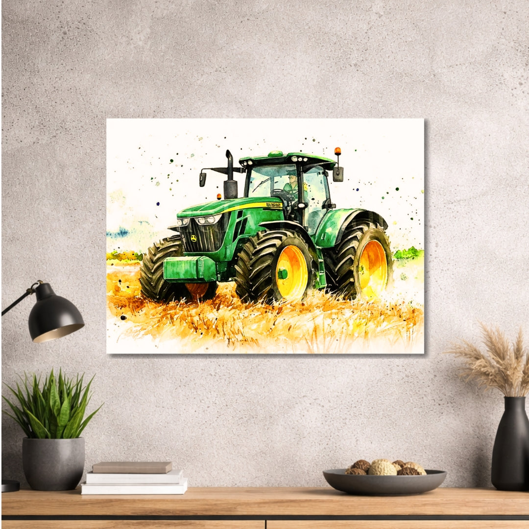 Traktor Design 006 - hochwertiges Design - Bild - Metall