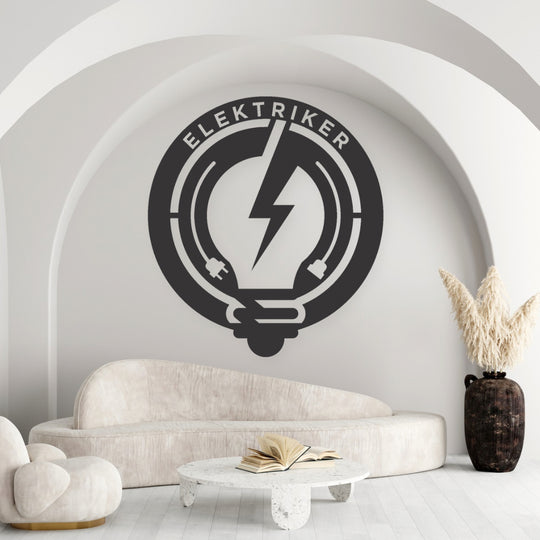 Berufsgruppen - personalisierbsre Schilder für Friseure, Kosmetiker, Tattoo Artist, Elektriker