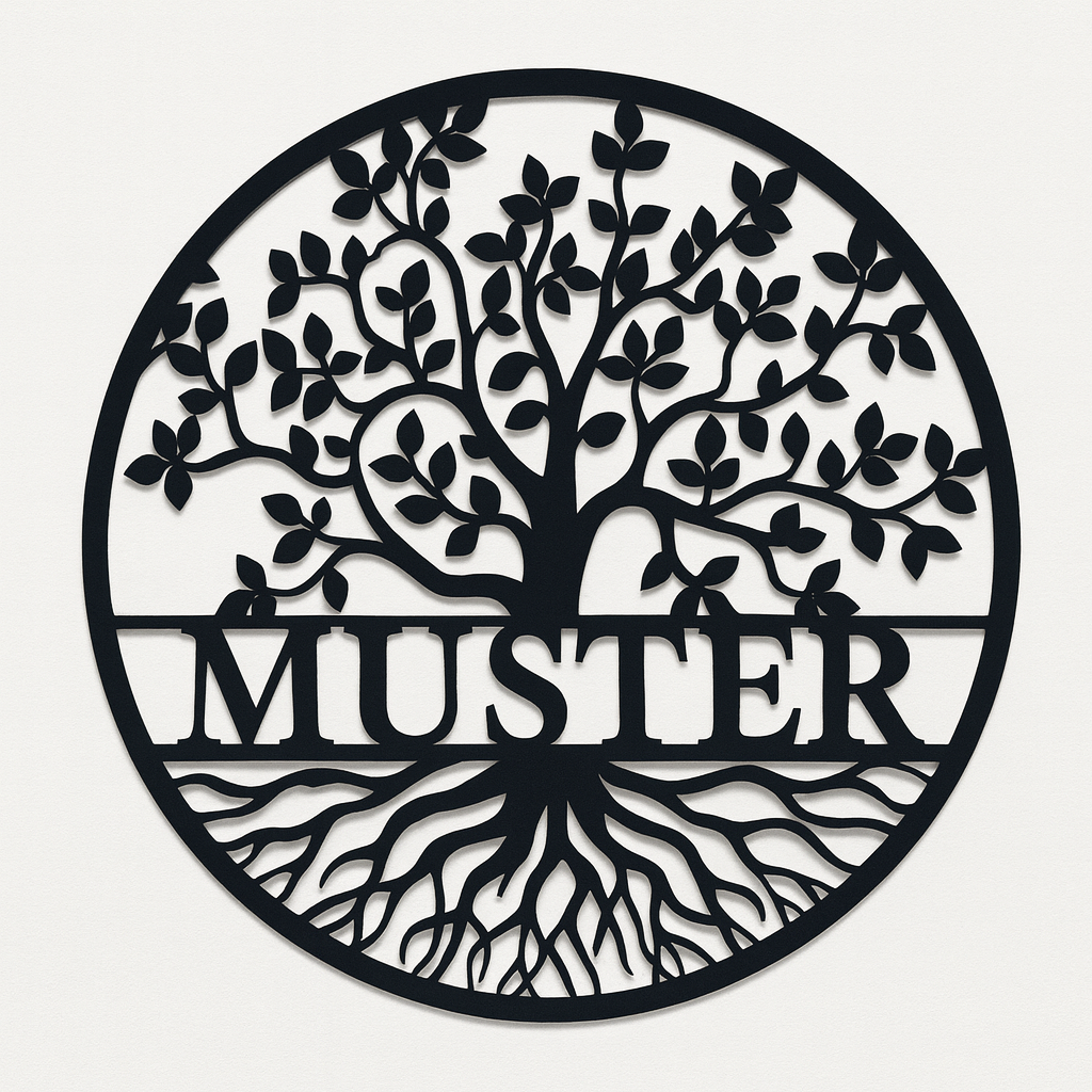 Familienschild - Hausschild