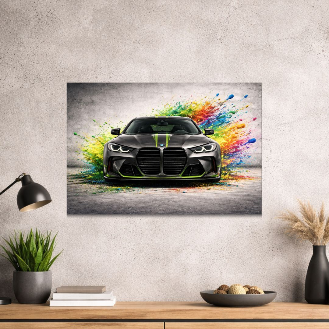 M4 Design - hochwertiges Design - Bild - Metall