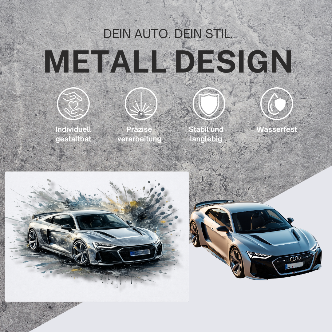 Dein Auto. Deine Farbe. Dein Design. Dein Wandbild: individuell gestaltet